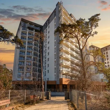 Sloneczny Apartament Z Pieknym Widokiem Na Morze I Las -9 Pietro